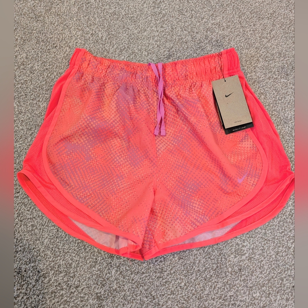 Nike Women's Coral Athletic Running Shorts
